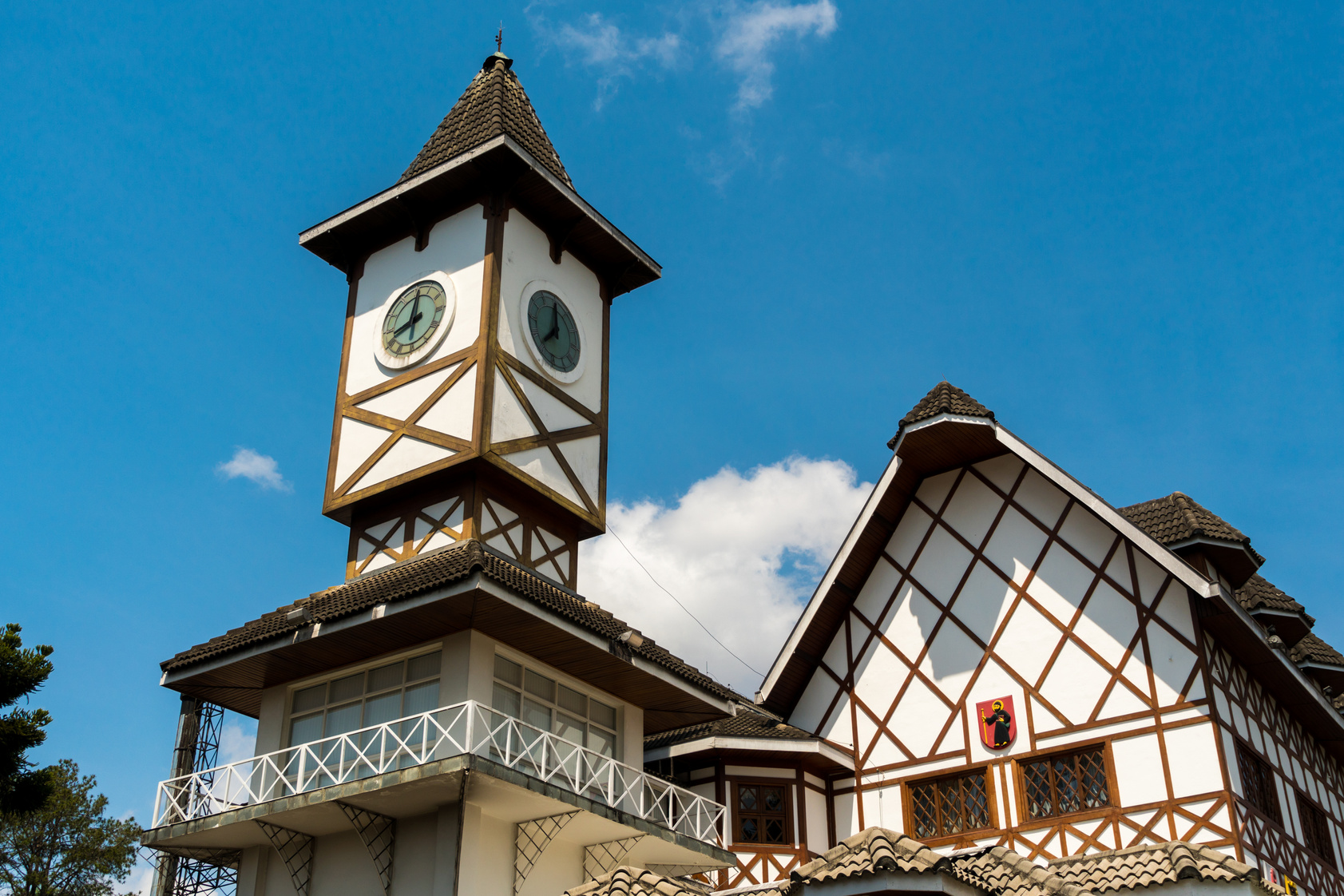 Beautiful city of Campos do Jordão in São Paulo, Brazil